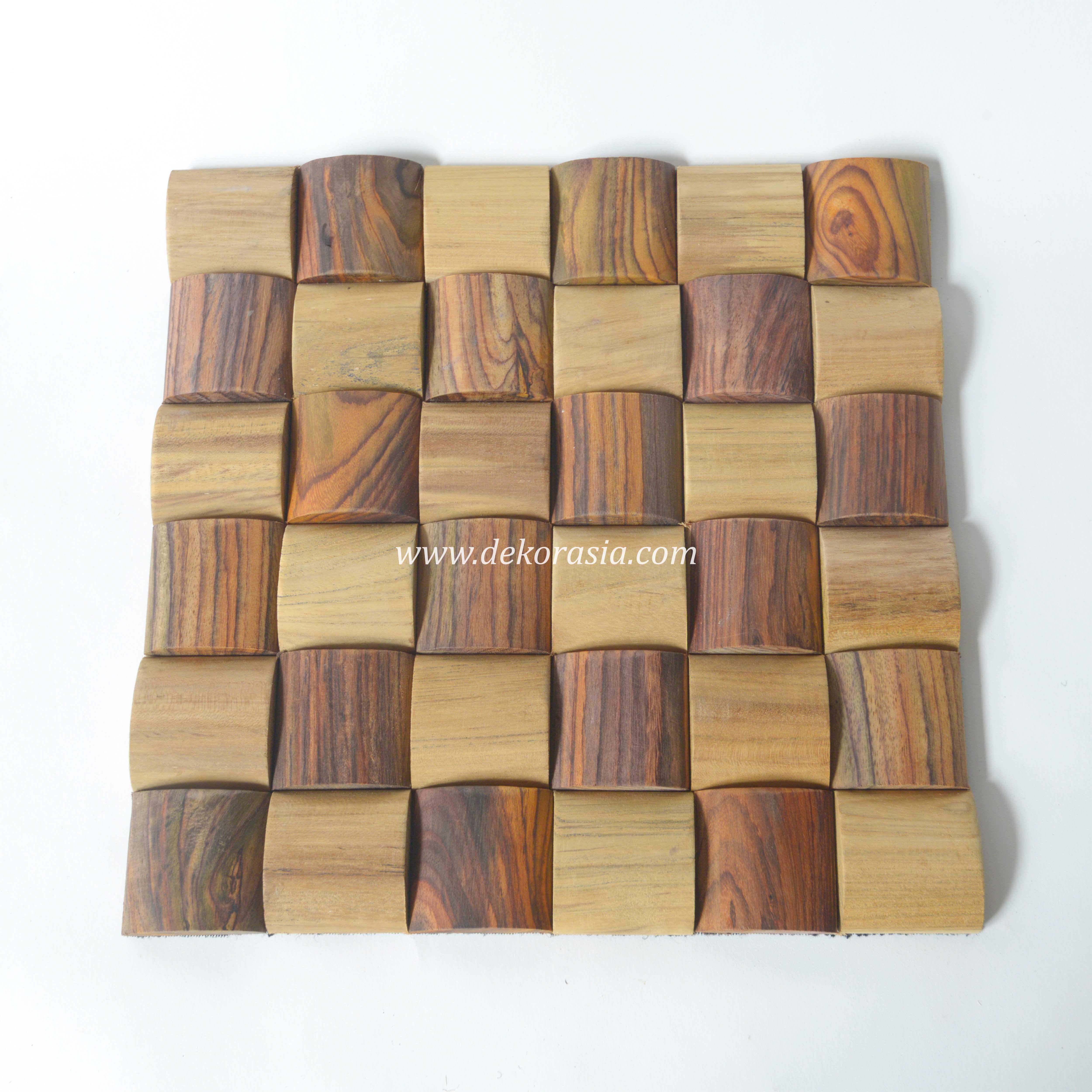 Wood Wall Cladding Log Mix, Decorative Interior Wall Cladding